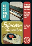Silvester Remember feat. OXA Silvester Festival 20 - Flyer