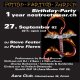 Nostreetwear – 1 Jahr Fetiscismo! - Flyer