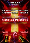 The Lab presents Swiss Power - Flyer