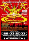 Best of Switzerland part. 10  - Max B. Grant B-Day - Flyer