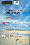 Les jeudis electro @ Cubes : Redwing Music - Flyer