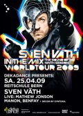 Sven V�th in the Mix - Flyer