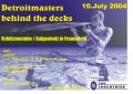 Detroit Masters behind the decks - Flyer