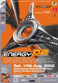 Energy 2002 - 10 Years - A decade in dance - Flyer