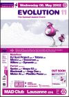Evolution 11 - the special clubbin' event - Flyer