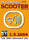 Generation-X presents SCOOTER in Concert - Flyer