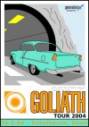 Goliath Tour 2004 - Flyer