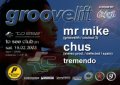 Groovelift Live - Flyer