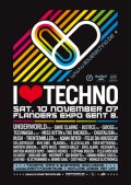 I Love Techno 2007 - Flyer
