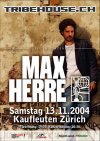 Max Herre LIVE in Concert - Flyer
