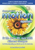 Motion 2012 dance festival open air - Flyer