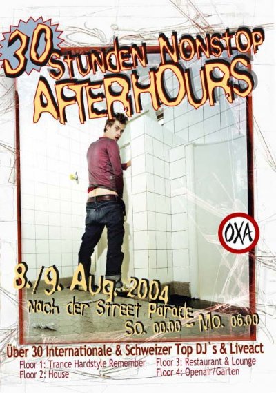 30 Std. Nonstop After Hours  - Flyer