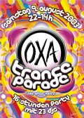 Trance Parade 2003 - Mit Johan Gielen - Flyer