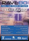 1 year RaveBo - Flyer