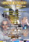 Space Nation Clubbing Tour 2003 - Kosmonova B-DAY - Flyer
