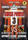 Swiss Power 3 - The Lab vs. Gate One - Flyer