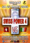 Swiss Power 4 - The Lab vs. Italy - Flyer