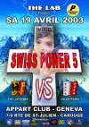 Swiss Power 5 - The Lab vs. Valais - Flyer
