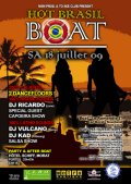 Hot Brazil Boat - Flyer