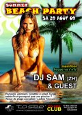 SUMMER-BEACH PARTY - Flyer
