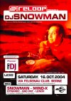reloop presents DJ Snowman - Flyer
