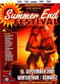 N#:71001 - Summer End Festival 2001 - Flyer